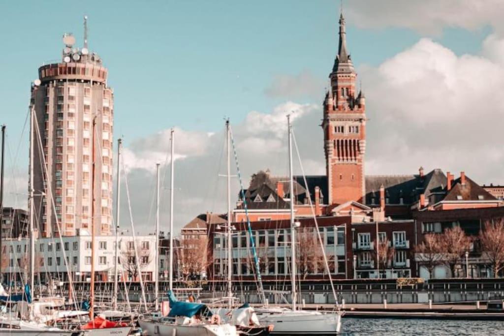 Maison De Ville Restylee Avec Jardin, Proche Gare Dunkirk Eksteriør bilde